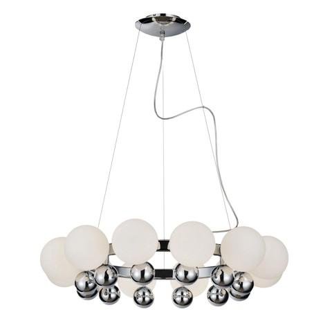 Levně AZZ AZ0095 Závěsné svítidlo Esperanza G9 12x40W IP20 65cm chromové - AZZARDO