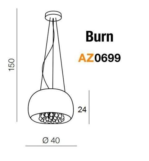 AZZ AZ0699 Burn pendant/top - AZZARDO (obrázek 5)