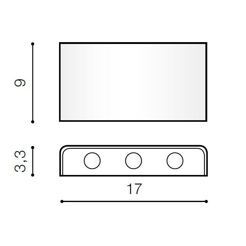 AZZ AZ0766 Ginno 3 (aluminium) - AZZARDO (obrázek 4)