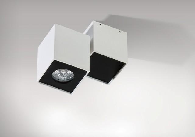 AZZ AZ0791 Stropní bodové přisazené svítidlo Azzardo Flavio white/black AZ0791 GU10 1x50W IP20 14,5cm bílo-černé - AZZARDO (obrázek 2)