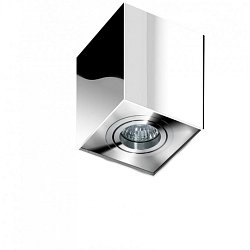 Obrázek pro produkt Stropní bodové přisazené svítidlo Azzardo Eloy 1 chrome AZ0873 GU10 1x50W IP20 9,5cm hranaté chromové - AZZARDO