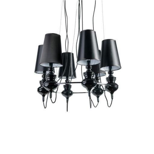 AZZ AZ1379 Baroco 6 pendant (black) - AZZARDO