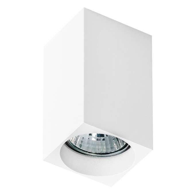 AZZ AZ1381 Stropní bodové přisazené svítidlo Azzardo Mini Square white AZ1381 GU10 1x50W IP20 5,6cm hranaté bílé - AZZARDO