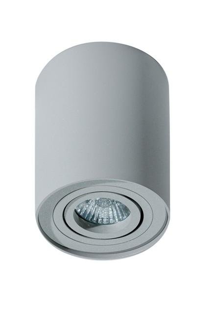AZZ AZ1437 Stropní bodové přisazené svítidlo Azzardo Bross 1 bright grey AZ1437 GU10 1x50W IP20 9,6cm světle šedé - AZZARDO
