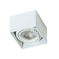 Obrázek pro produkt Stropní přisazené bodové svítidlo Azzardo Eco Alex white AZ1835 GU10+ADAP111/ES111 1x40W/1x50W IP20 12cm 230V bílé - AZZARDO