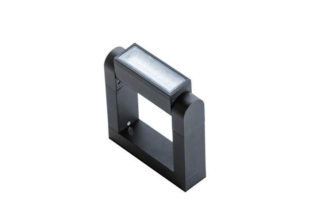 AZZ AZ2132 LED Venkovní nástěnné svítidlo Azzardo Frame wall dark grey AZ2132 8W 800lm 3000K IP54 18,5cm tmavě šedé - AZZARDO (obrázek 3)