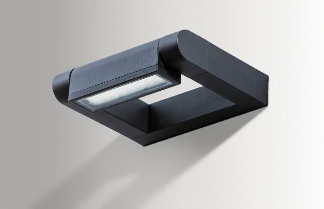 AZZ AZ2132 LED Venkovní nástěnné svítidlo Azzardo Frame wall dark grey AZ2132 8W 800lm 3000K IP54 18,5cm tmavě šedé - AZZARDO (obrázek 6)