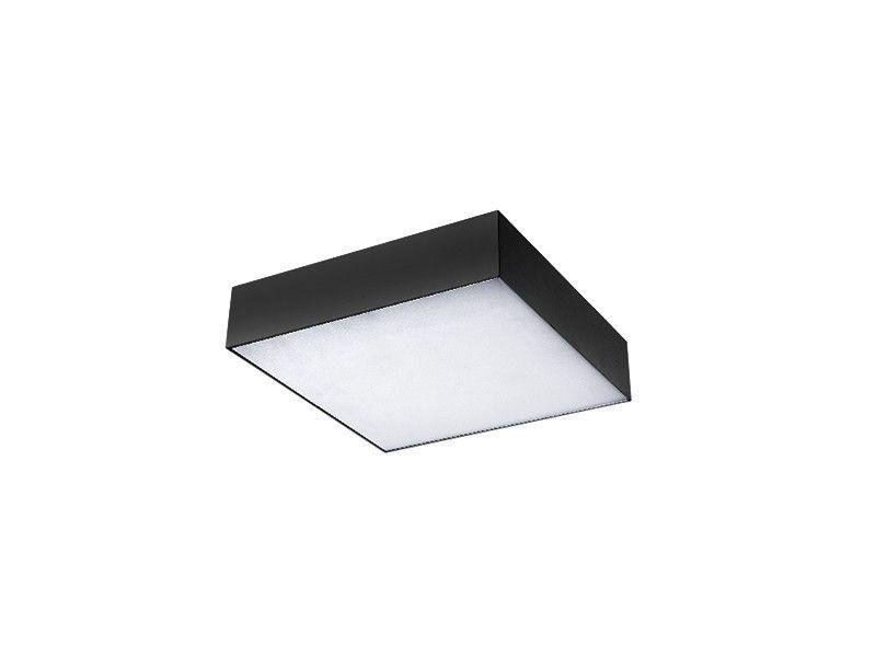 AZZ AZ2275 LED Stropní a nástěnné svítidlo Azzardo Monza Square 40 black 3000K AZ2275 50W 4200lm 3000K IP20 40cm hranaté černé - AZZARDO