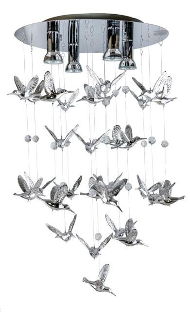Levně AZZ AZ2449 Birds (chrome) - AZZARDO