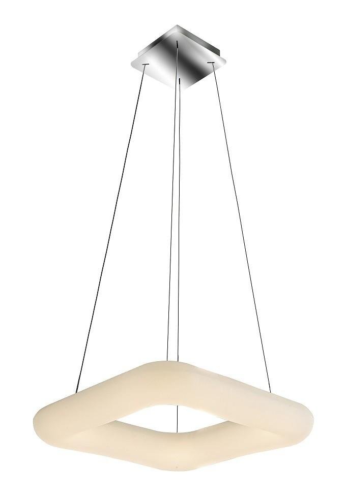 Levně AZZ AZ2666 LED Závěsné svítidlo Azzardo Donut Square Pendant 46 CCT AZ2666 80W 6800lm 2700-6000K IP20 46cm stmívatelné s dálkovým ovládáním - AZZARDO