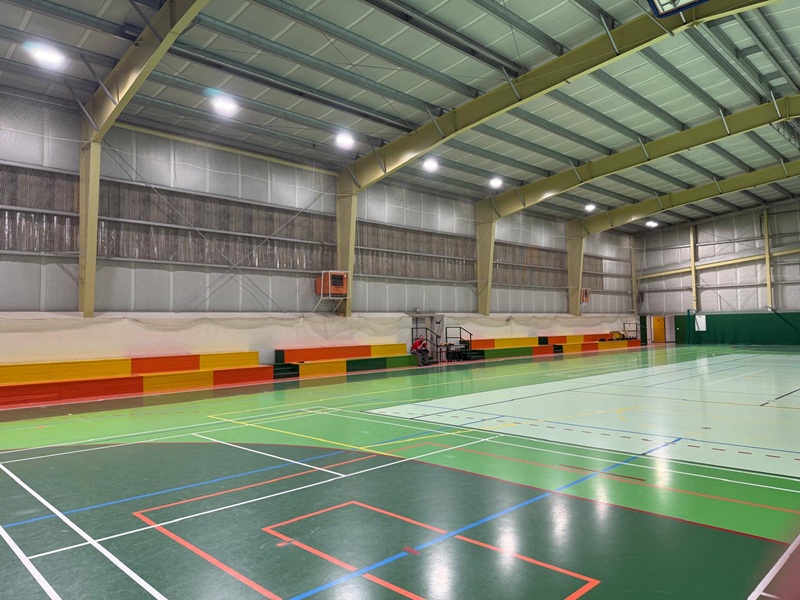 Realizace osvětlení – SPORTOVNÍ HALA ZŠ TŘEŠŤ