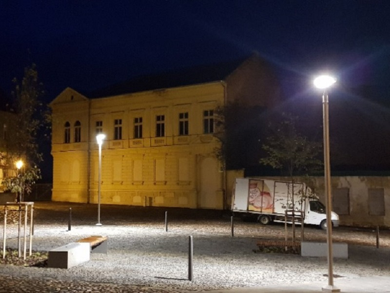 Realizace osvětlení – NÁMĚSTÍ ŽATEC